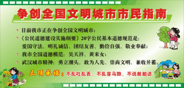 创卫生文明城市热门话题,共建美好家园