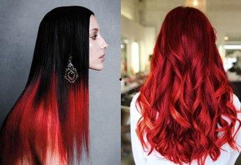 明星网红染发膏流行颜色